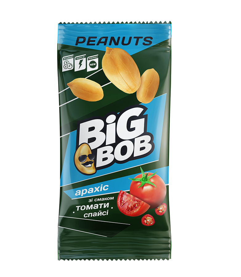 Peanuts with spicy tomato flavor