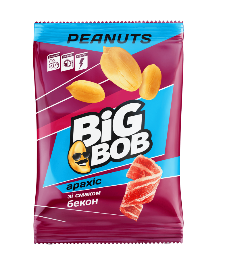 Bacon flavored peanuts
