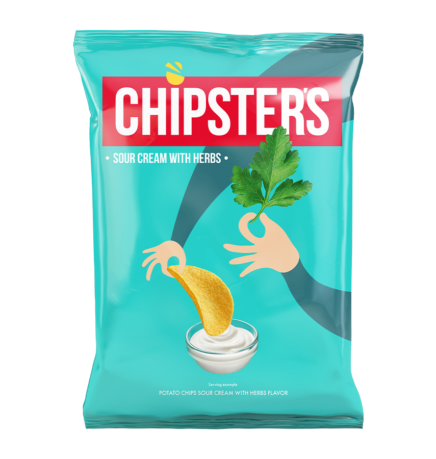Sour cream with herbs